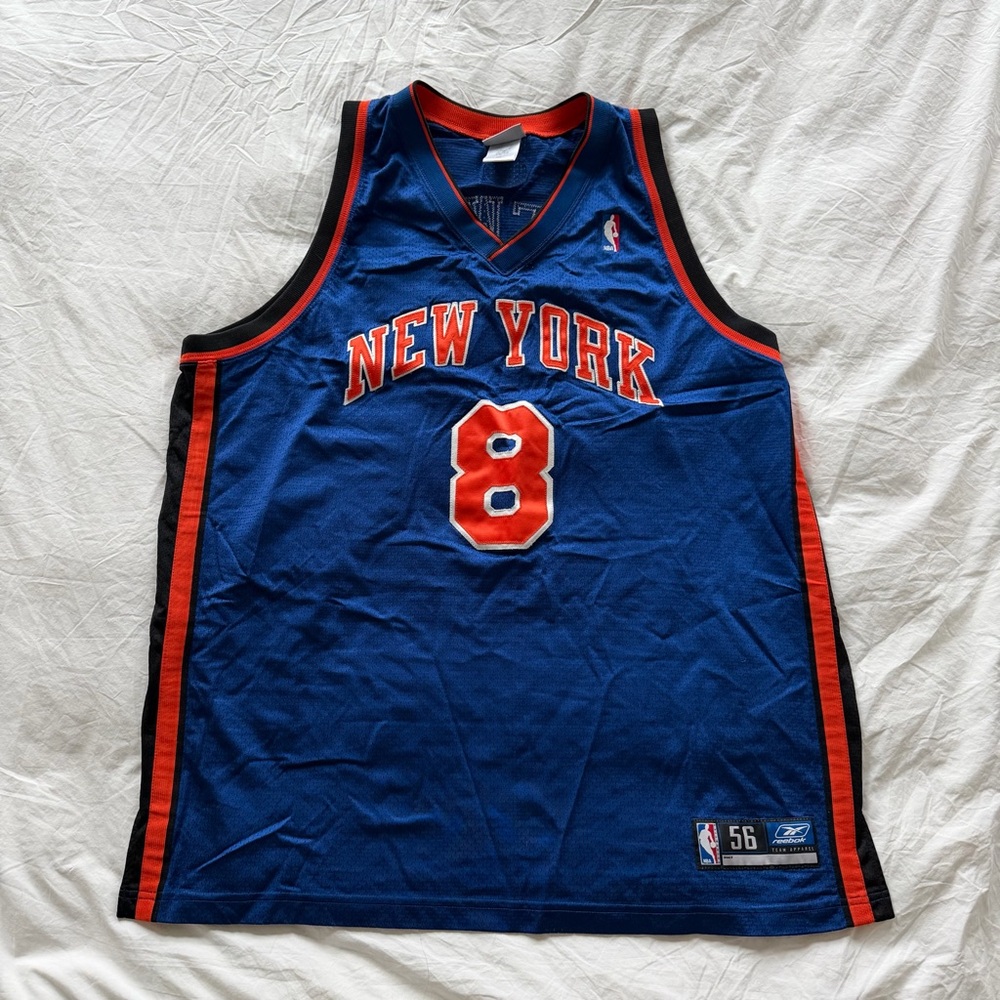 Reebok Vintage‎ sleeveless Knicks Jersey #8 Sprewell In great